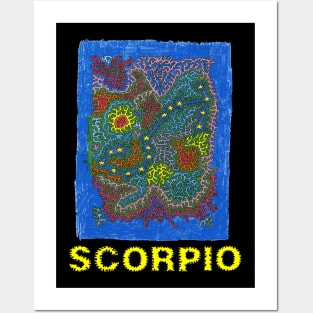 Constellation Scorpio Posters and Art